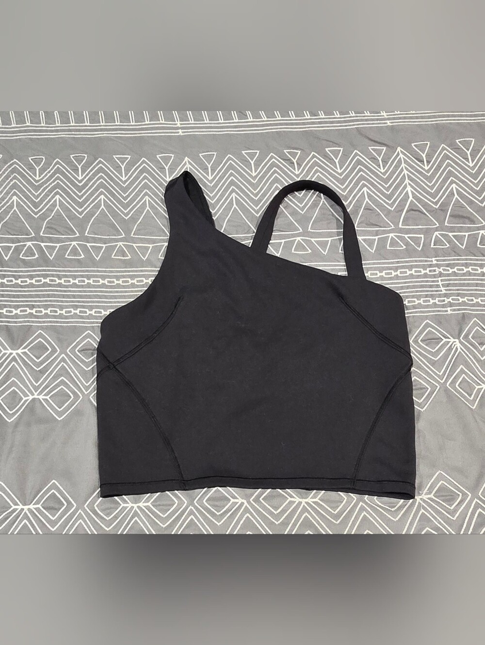 Lululemon Everlux Asymmetrical Tennis Tank Top Size 6